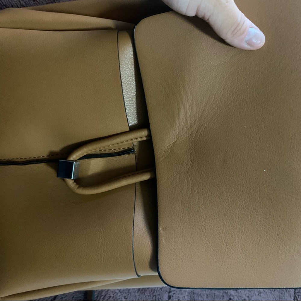 Zara PU Leather Backpack (not real leather) - Picture 5 of 6